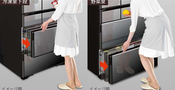 Tủ lạnh Hitachi R-WXC62S 615L